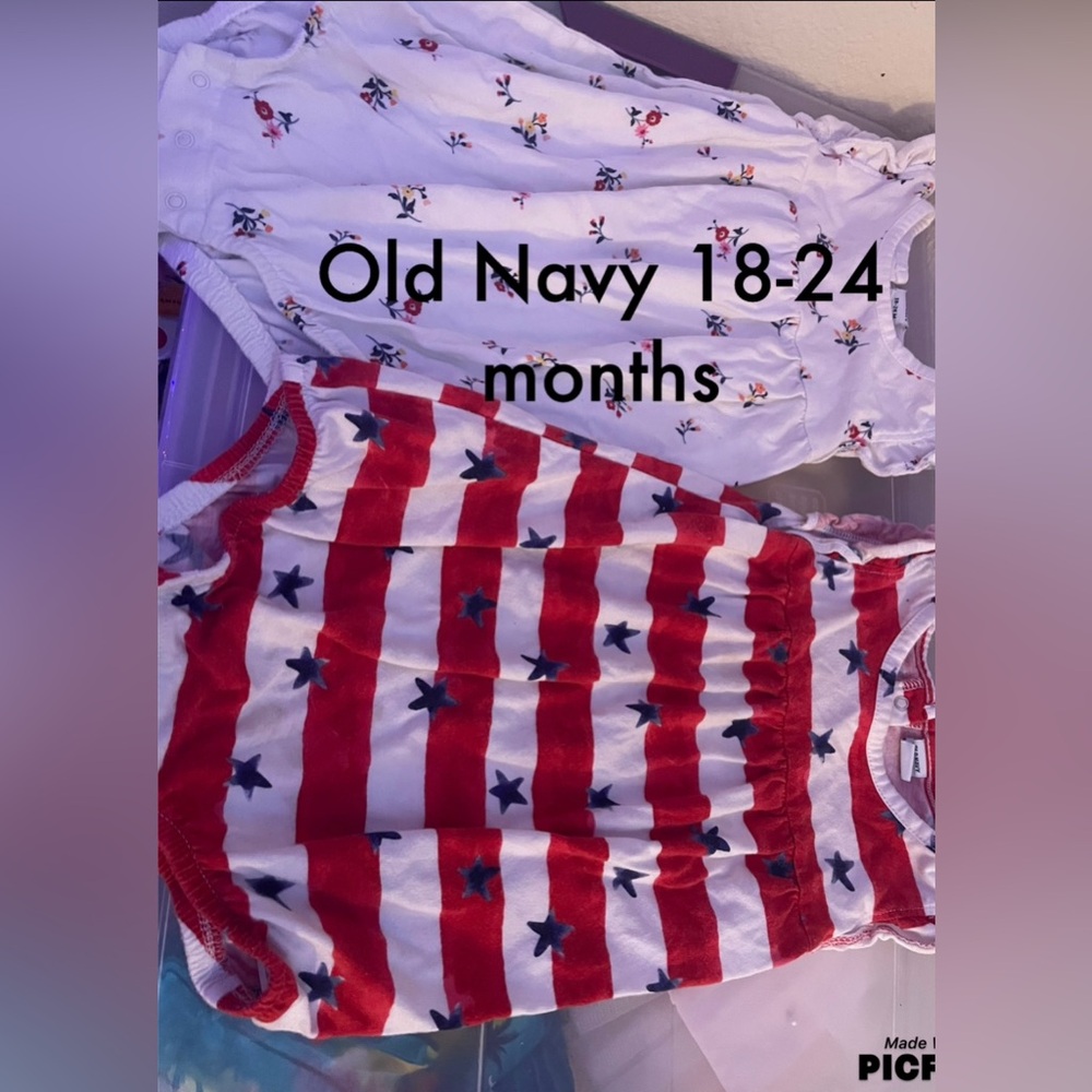 4th of July rompers